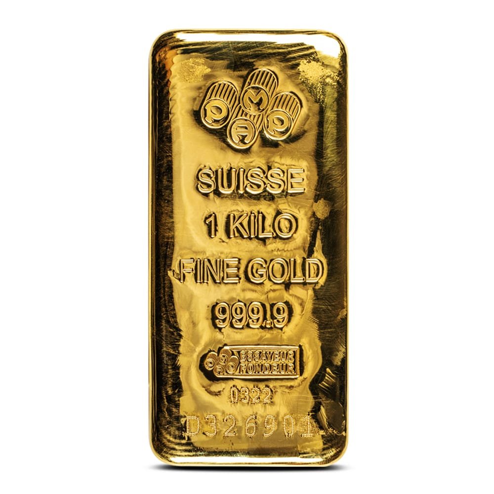 1 Kilo PAMP Suisse Gold Bar (New